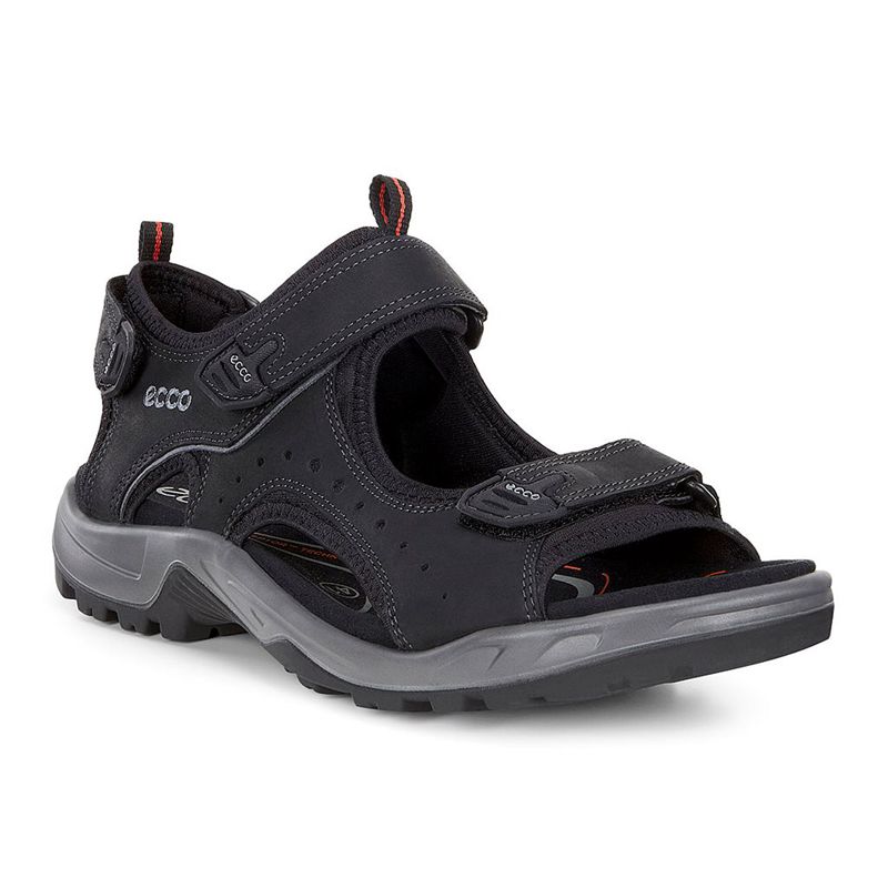 Sandalias Ecco Offroad Para Hombre,Negras,647301-UAS